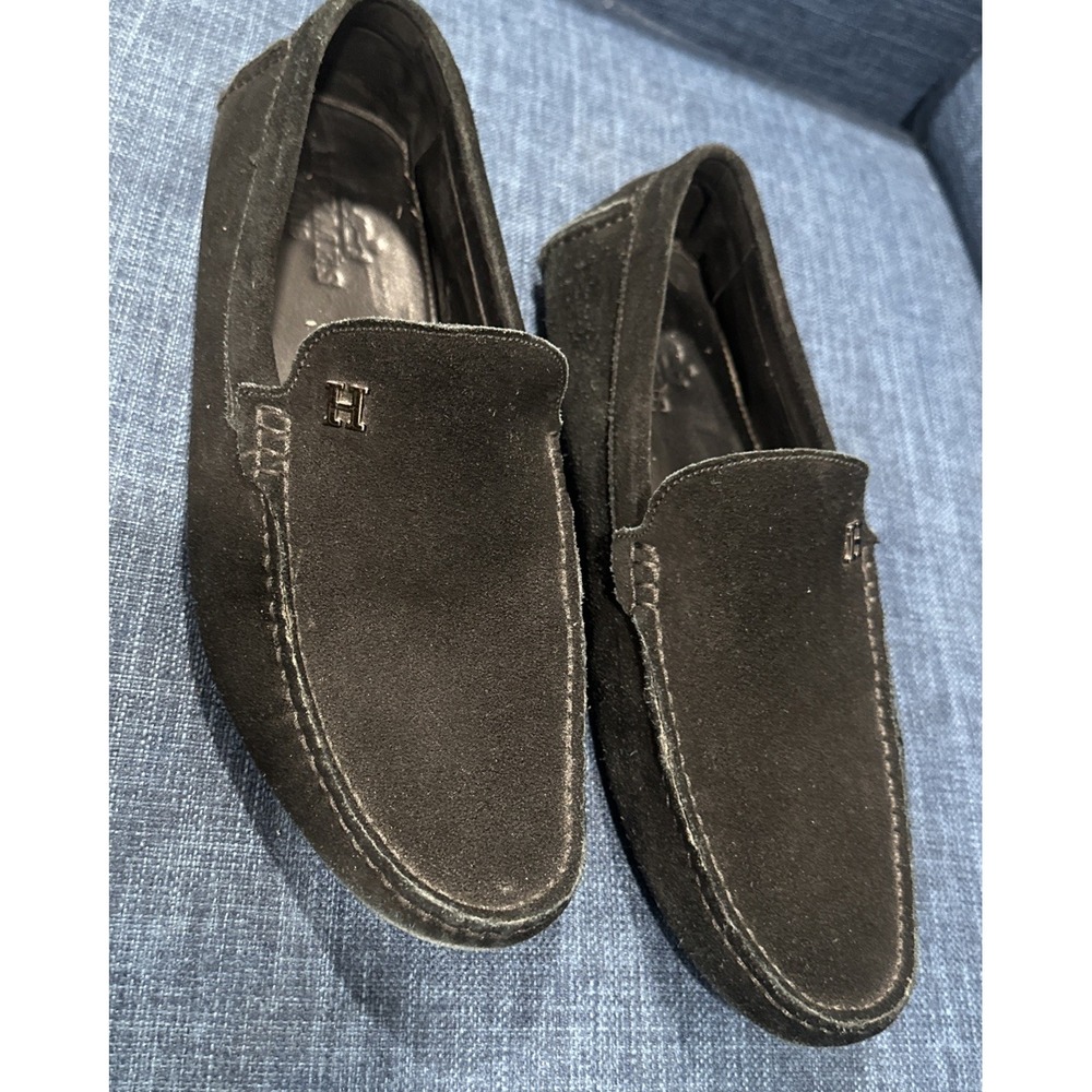 HERMES Moccasin Mind mens Black Size 45 (us11.5-12)